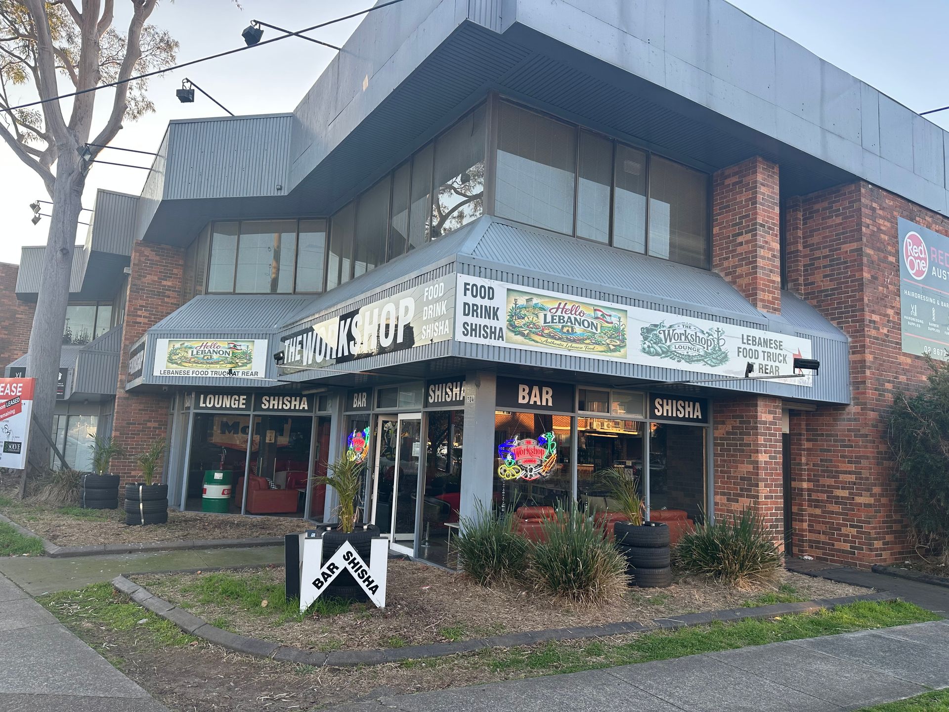 The Workshop Lounge shopfront on Victoria Road, North Parramatta